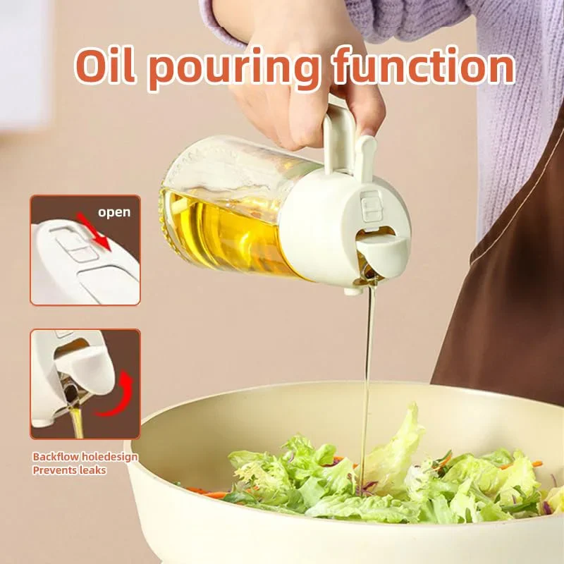Oil Spray 2-in-1 Plastic House - Camping Cooking Set Large บทวิจารณ์และราคา
