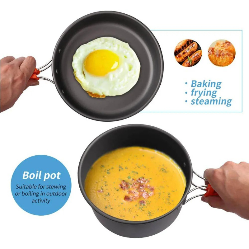 Camping Cooking Set, Outdoor K - Camping Cooking Rice บทวิจารณ์และราคา