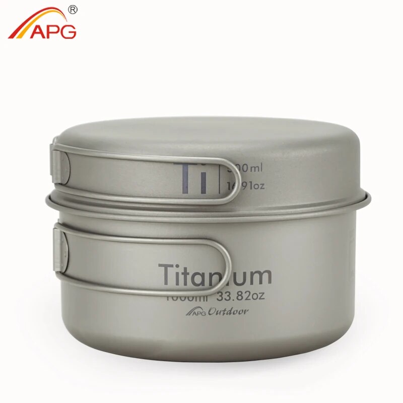 APG Ultralight Titanium Pan Ou - Camping Cooking Mug บทวิจารณ์และราคา
