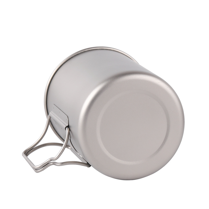 Lightweight Outdoor Titanium P - Camping Cooking Mug บทวิจารณ์และราคา