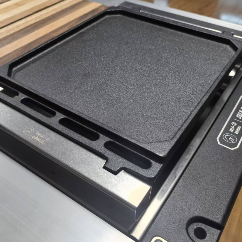 Outdoor Barbecue Grill Plate f - Camping Cooking Set Large บทวิจารณ์และราคา