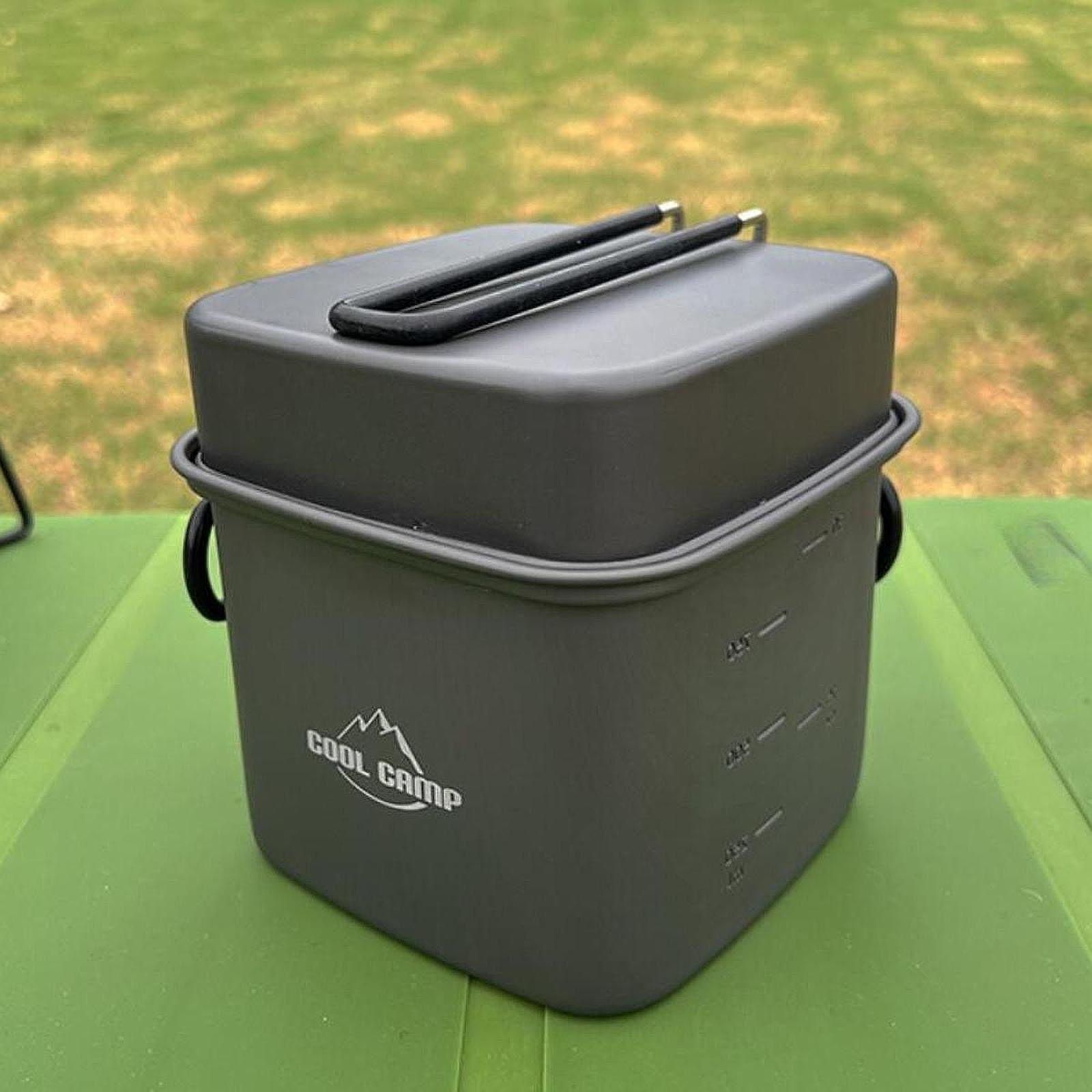 Camping Cookware Set Frying Pa - Camping Cooking Set Non Stick บทวิจารณ์และราคา
