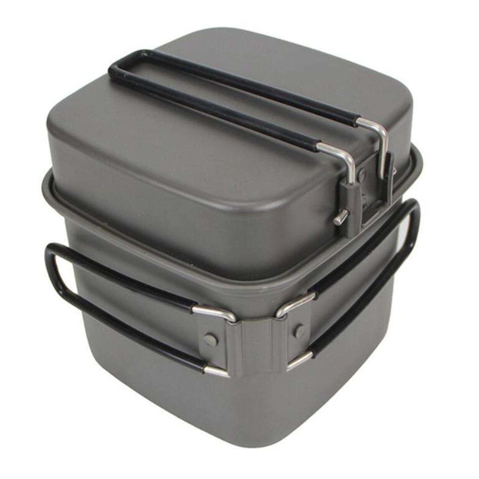 Camping Cookware Set Frying Pa - Camping Cooking Set Non Stick บทวิจารณ์และราคา