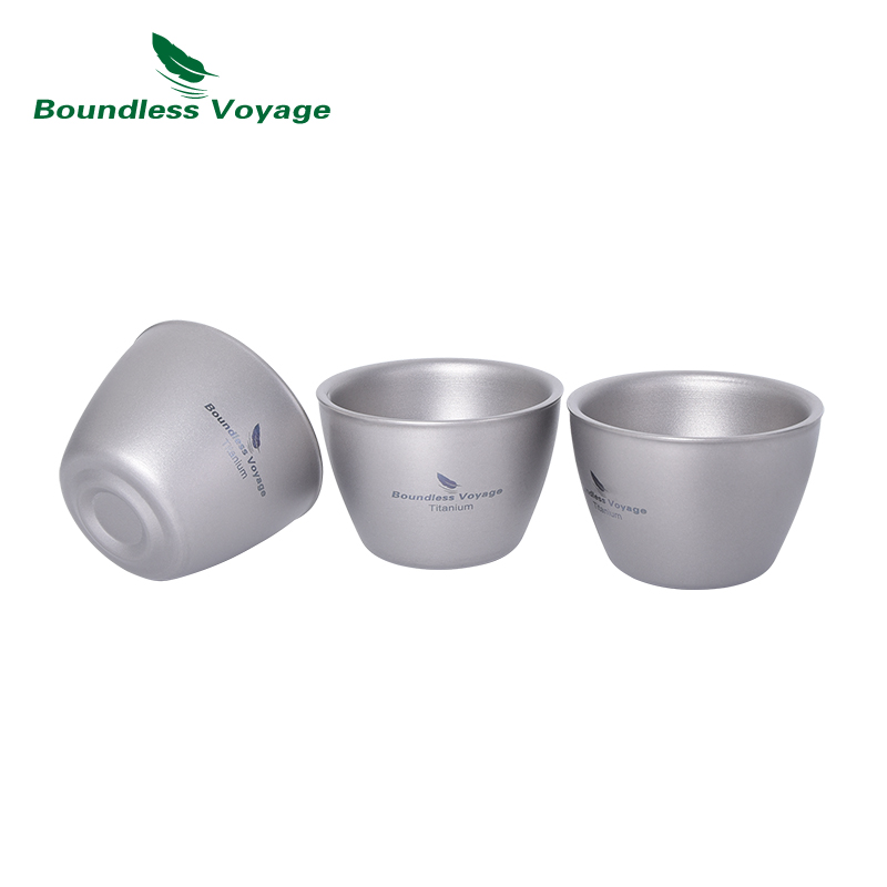 Boundless Voyage 40ml Titanium - Camping Cooking Mug บทวิจารณ์และราคา