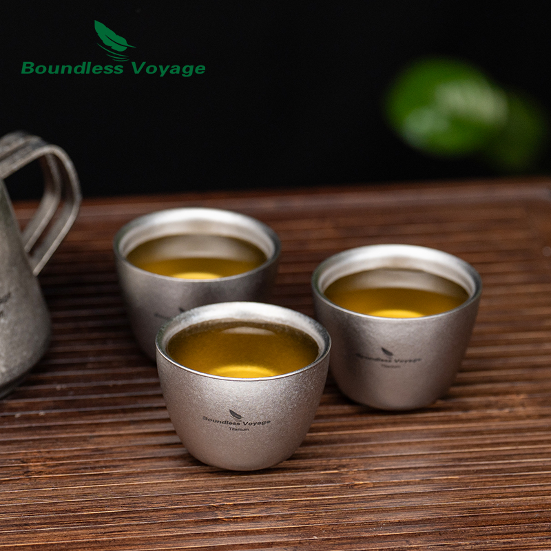 Boundless Voyage 40ml Titanium - Camping Cooking Mug บทวิจารณ์และราคา
