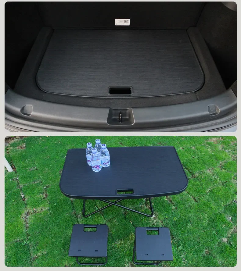 Car Rear Trunk Portable Table  - Camping Cooking Table Foldable บทวิจารณ์และราคา