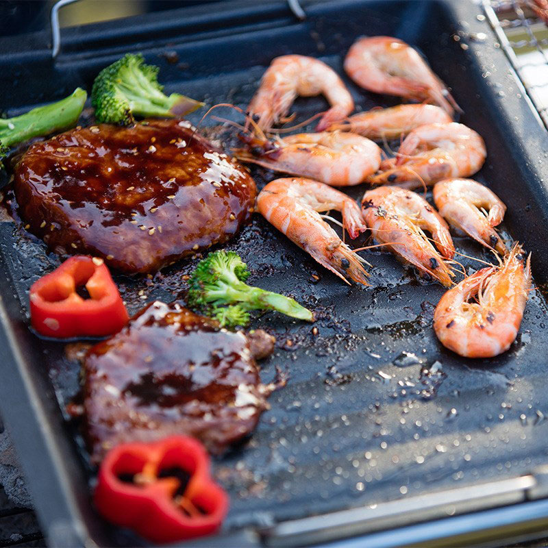 Outdoors Thick Square Grill Pa - Camping Cooking Hardware บทวิจารณ์และราคา