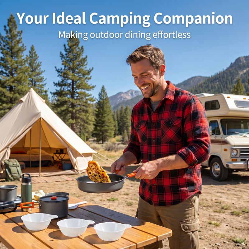 10PCS Ultralight Portable Alum - Camping Cooking Rice บทวิจารณ์และราคา