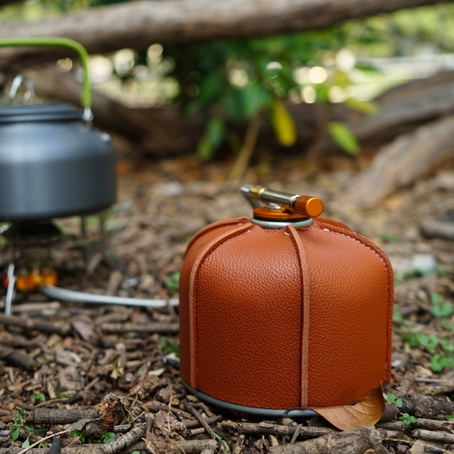 1 pc Camping Flat Gas Tank Lea - Camping Cooking Hob บทวิจารณ์และราคา