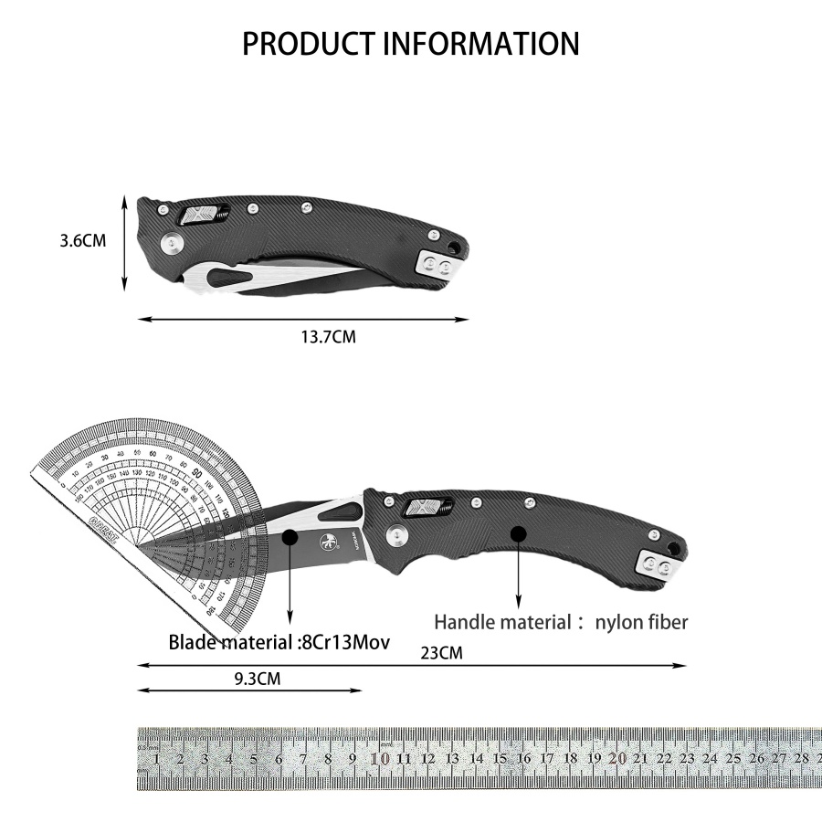 MSI Portable Foldable Knife 8C - Camping Cooking Tools บทวิจารณ์และราคา