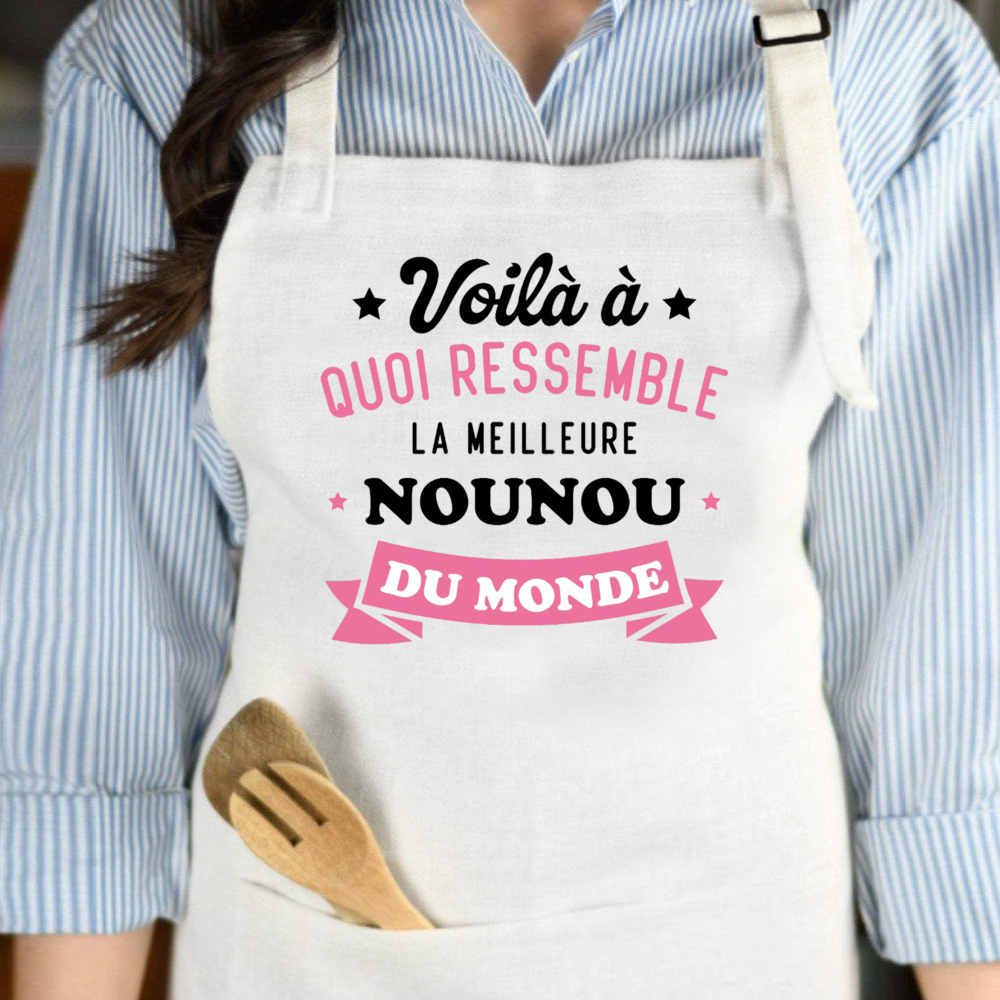 Best Nanny in The World French - Camping Cooking Apron บทวิจารณ์และราคา