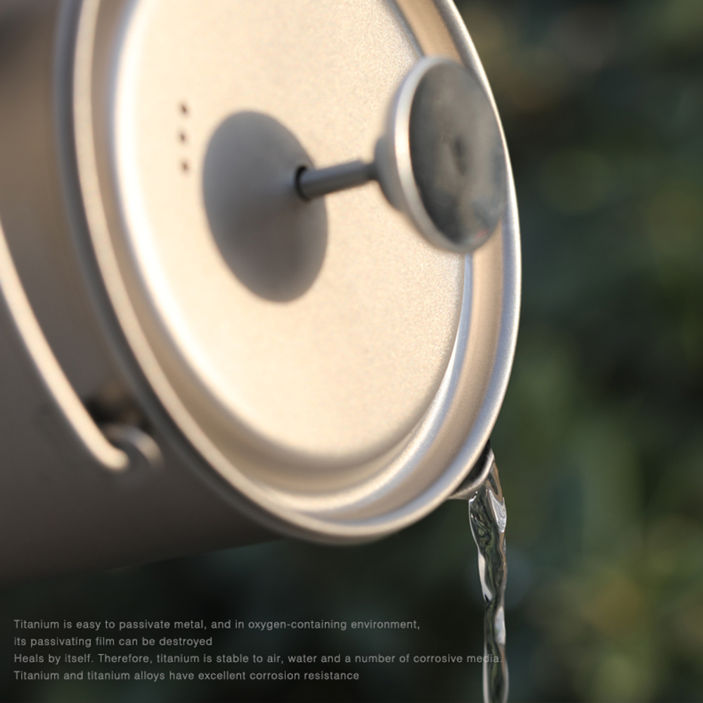 Lixada 750ml Titanium Coffee C - Camping Cooking Mug บทวิจารณ์และราคา