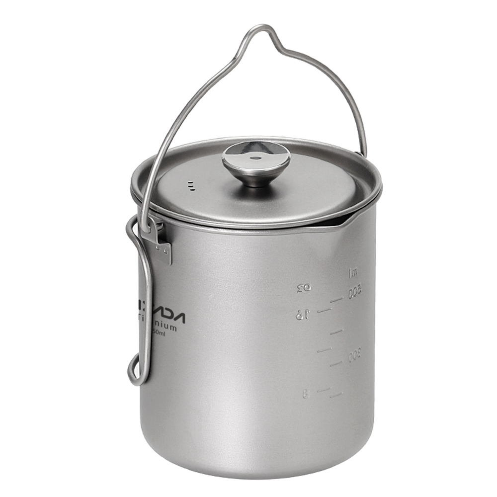 Lixada 750ml Titanium Coffee C - Camping Cooking Mug บทวิจารณ์และราคา