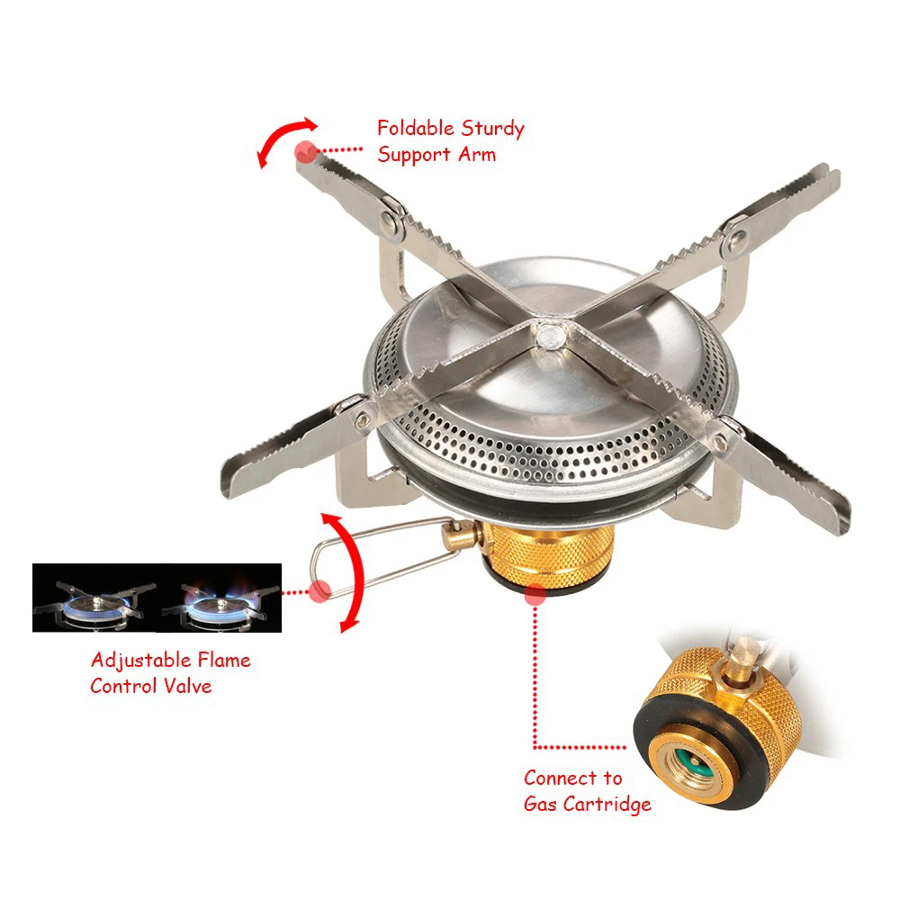 Outdoor Camping Gas Stove Ultr - Camping Cooking Hob บทวิจารณ์และราคา