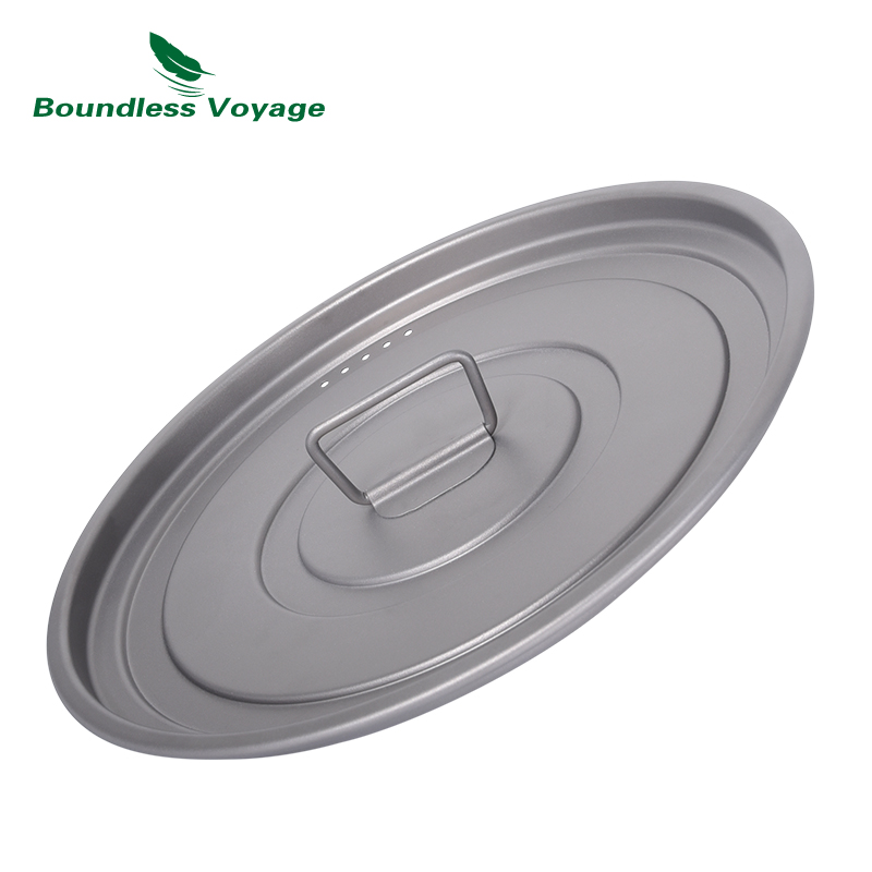 Boundless Voyage Titanium Non- - Camping Cooking Wok บทวิจารณ์และราคา