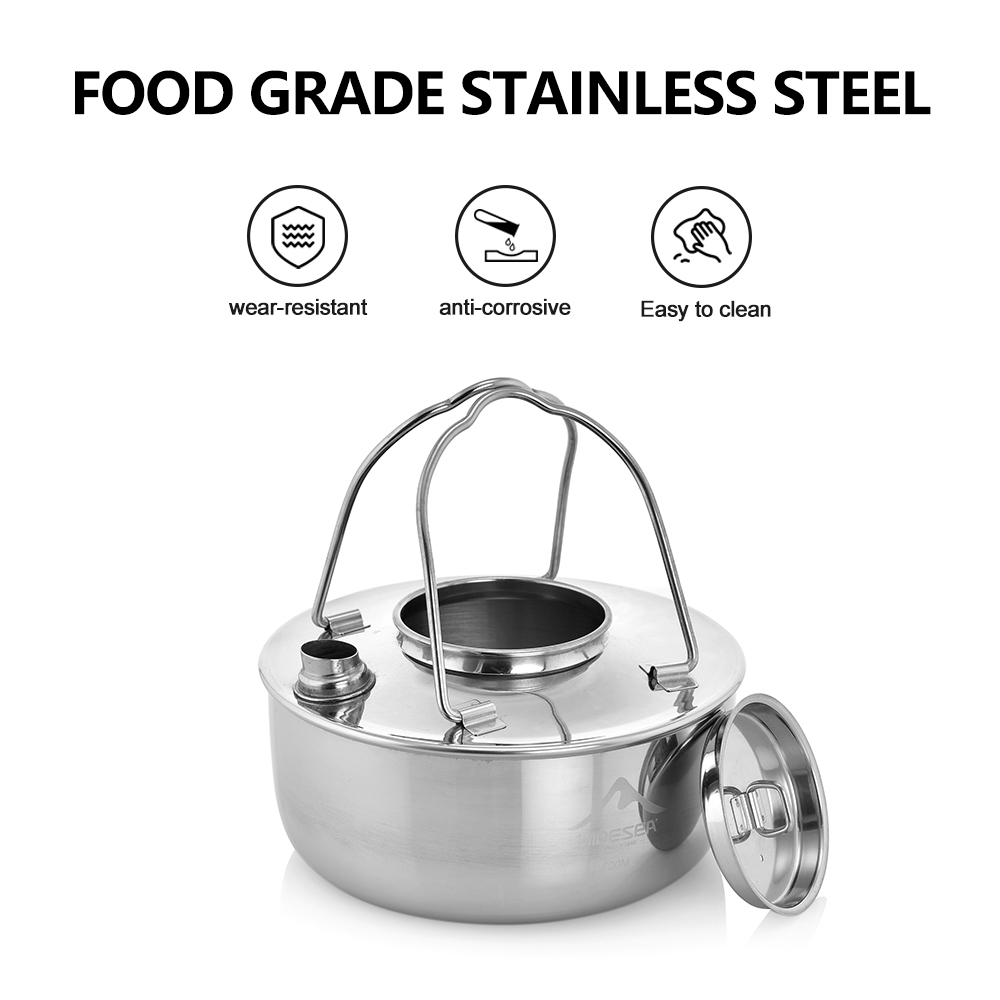 Widesea Camping Outdoor 1.7L S - Camping Cooking Unit บทวิจารณ์และราคา