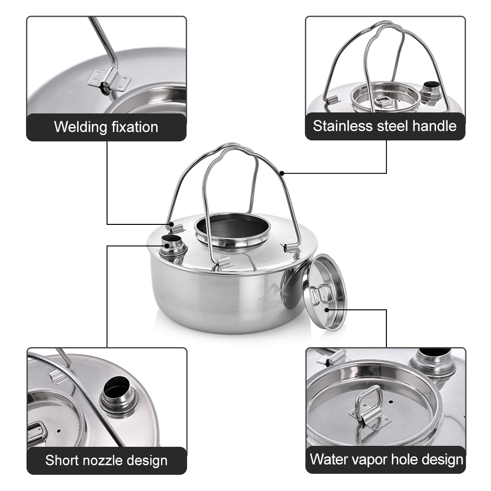 Widesea Camping Outdoor 1.7L S - Camping Cooking Unit บทวิจารณ์และราคา