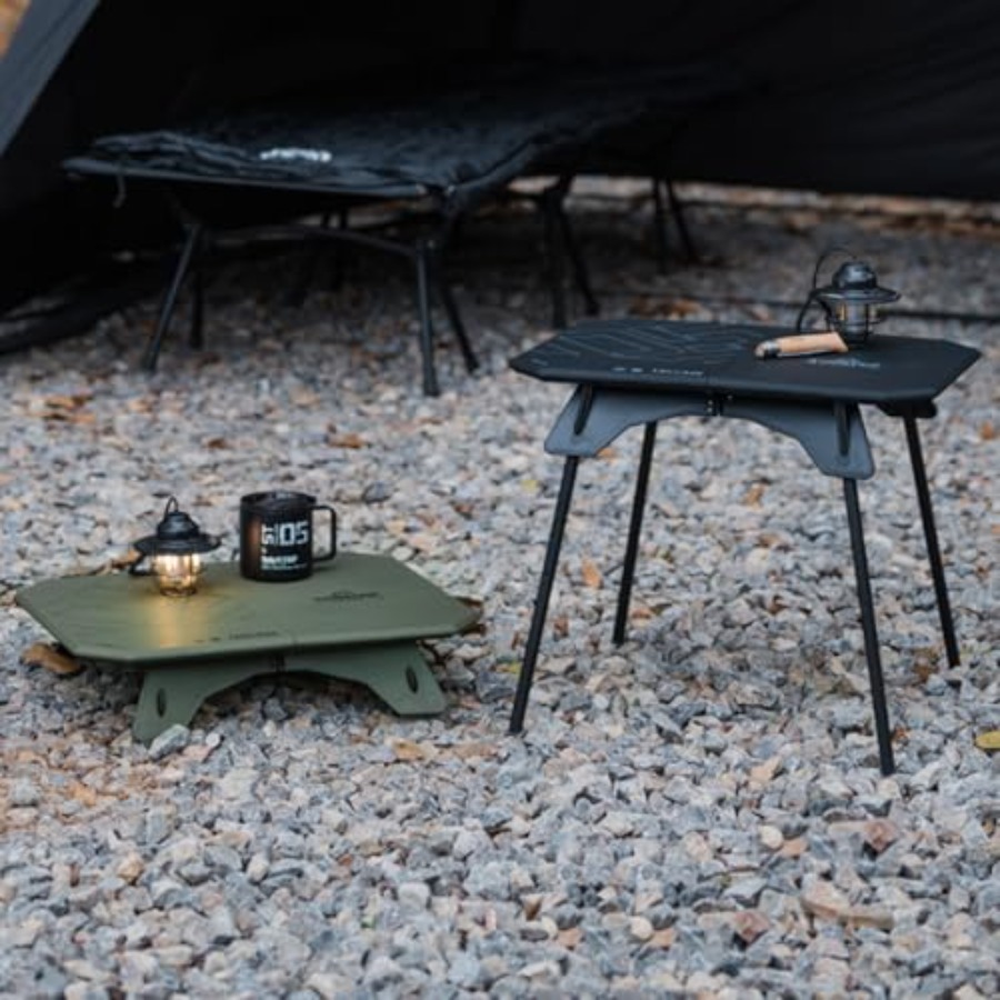Folding Camp Table 2 in1 Adjus - Camping Cooking Table Foldable บทวิจารณ์และราคา