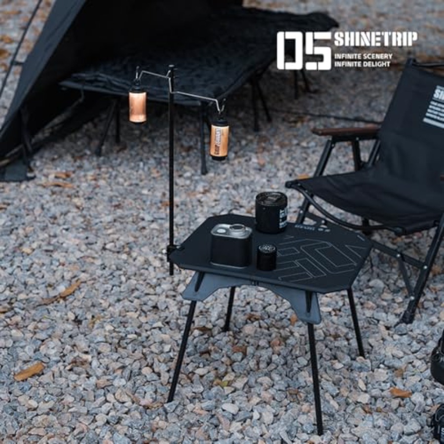 Folding Camp Table 2 in1 Adjus - Camping Cooking Table Foldable บทวิจารณ์และราคา
