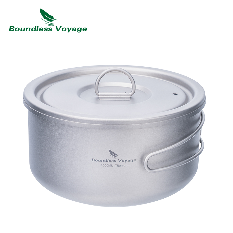 Boundless Voyage Titanium Camp - Camping Cooking Set Large บทวิจารณ์และราคา
