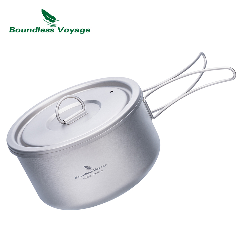 Boundless Voyage Titanium Camp - Camping Cooking Set Large บทวิจารณ์และราคา