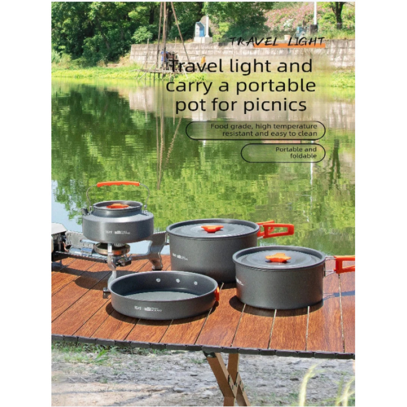 10 Pack Non Stick Camping Cook - Camping Cooking Rice บทวิจารณ์และราคา