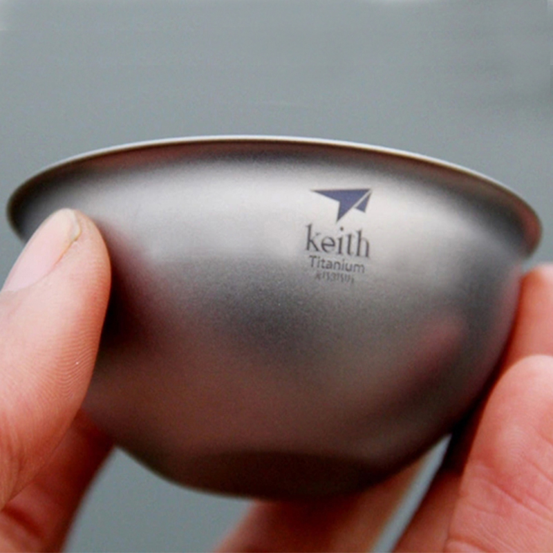 Keith Titanium Tea Cup 2pcs, D - Camping Cooking Mug บทวิจารณ์และราคา
