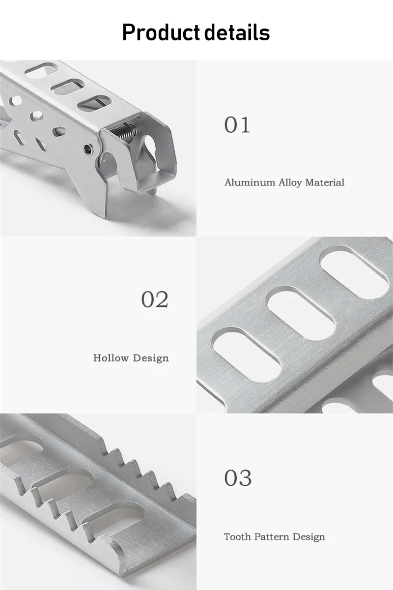 Aluminium Anti-hot Alloy Clip  - Camping Cooking Hardware บทวิจารณ์และราคา