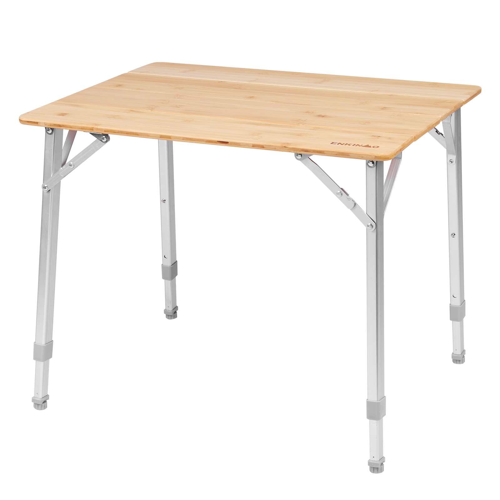 Adjustable Height Bamboo Foldi - Camping Cooking Table Foldable บทวิจารณ์และราคา