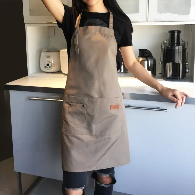 New Chef Waiter Cafe Shop Pure - Camping Cooking Apron บทวิจารณ์และราคา