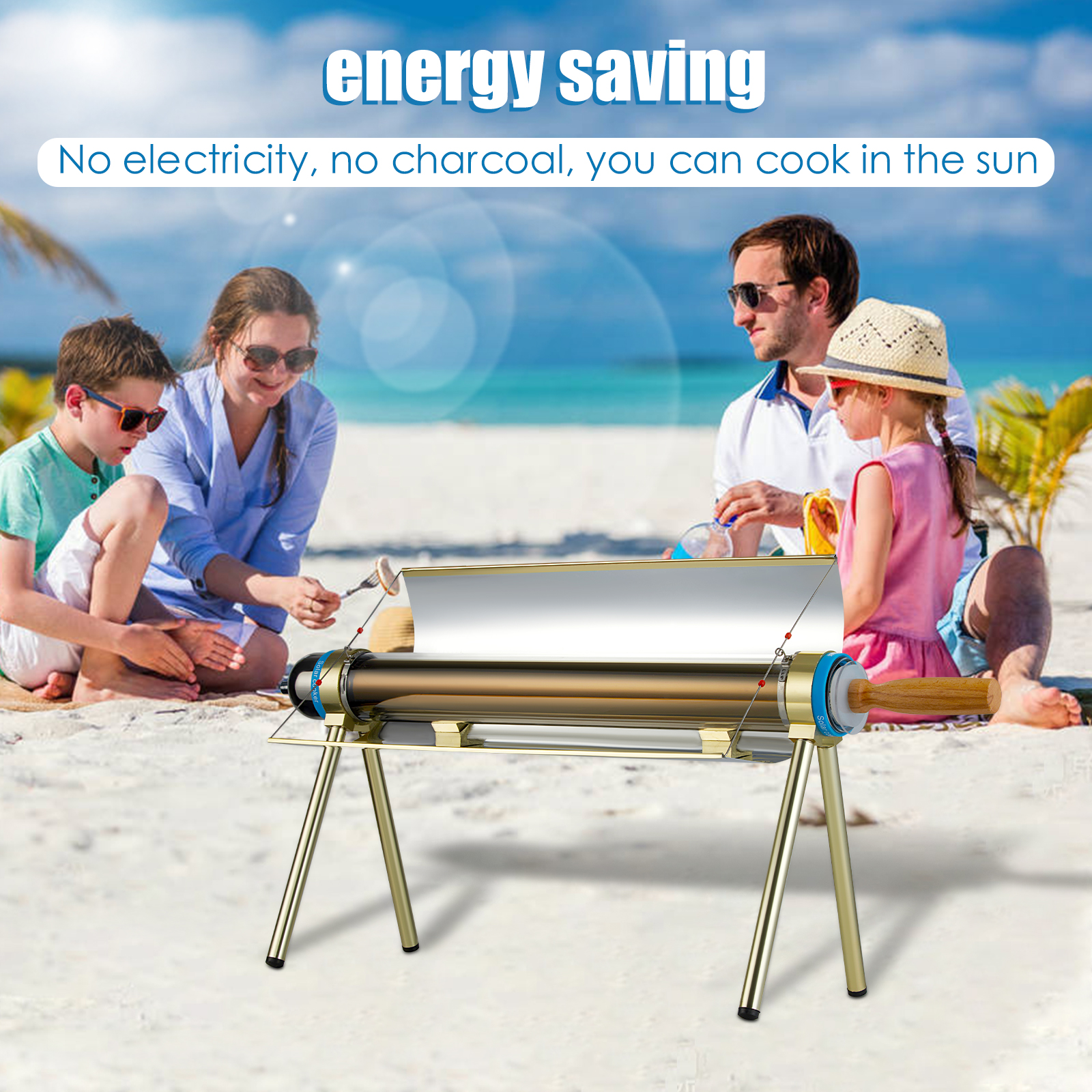Portable Solar Camping Grill C - Solar Oven Camp บทวิจารณ์และราคา