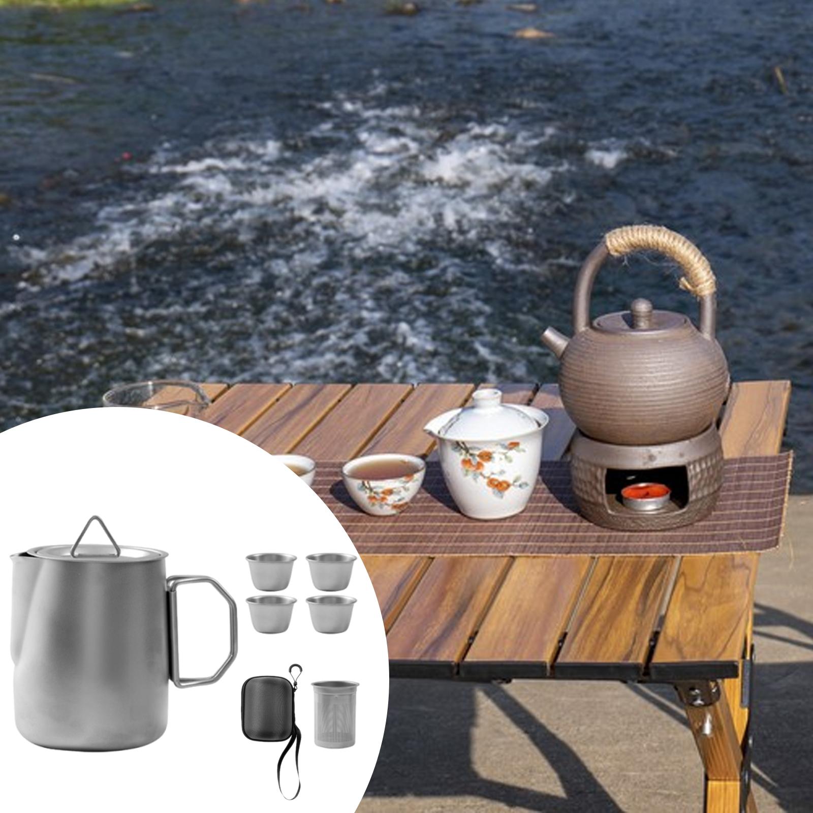 Stainless Steel Camping Cup Tr - Camping Cooking Set For 4 บทวิจารณ์และราคา