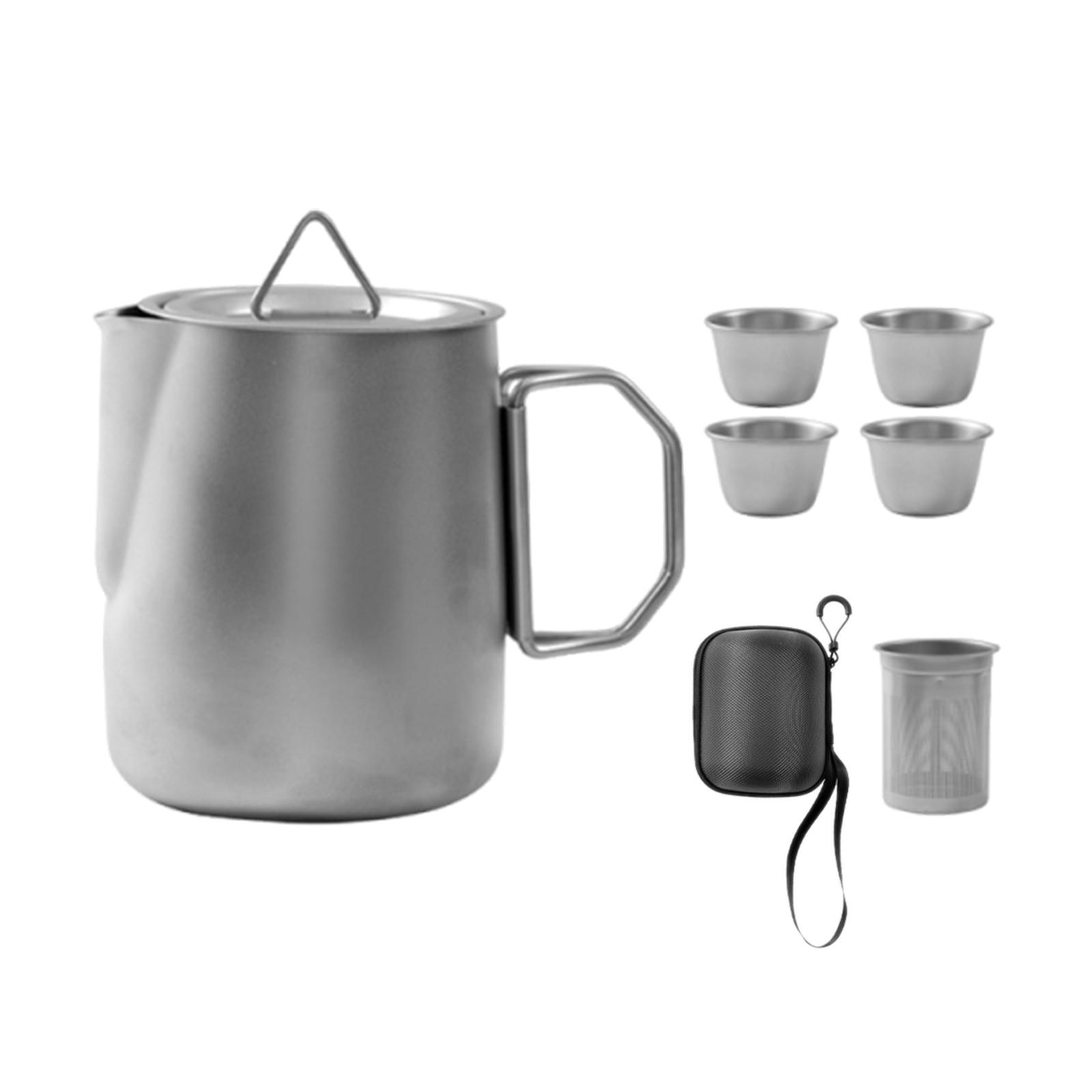 Stainless Steel Camping Cup Tr - Camping Cooking Set For 4 บทวิจารณ์และราคา
