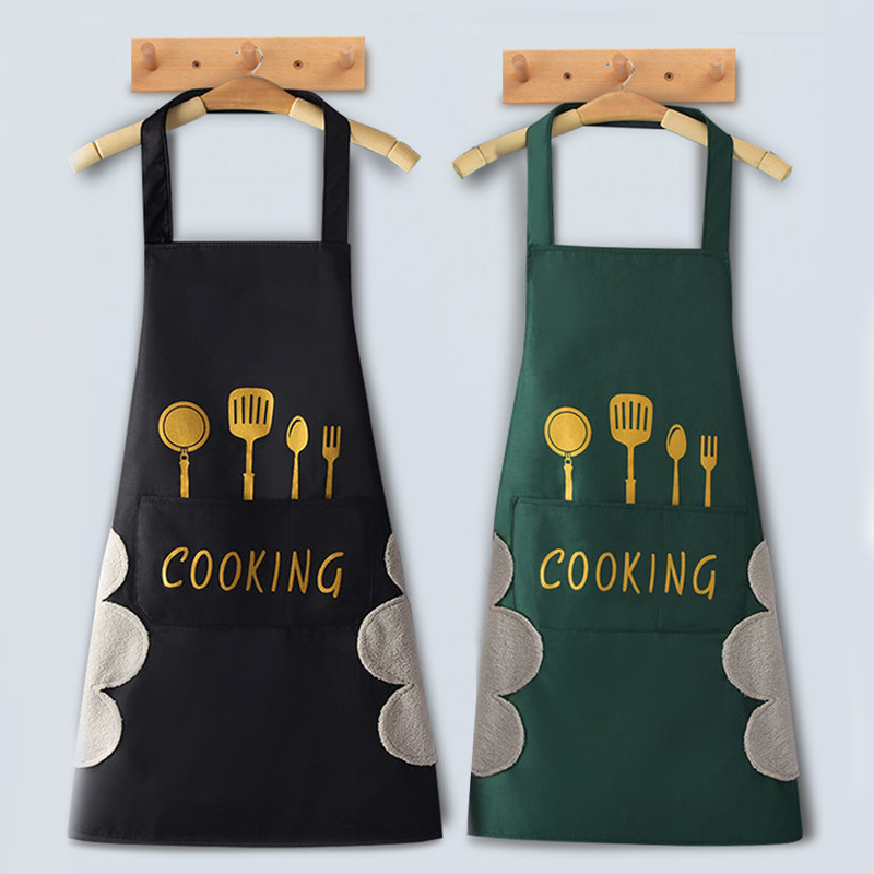 Waterproof Oilproof Apron Can  - Camping Cooking Apron บทวิจารณ์และราคา