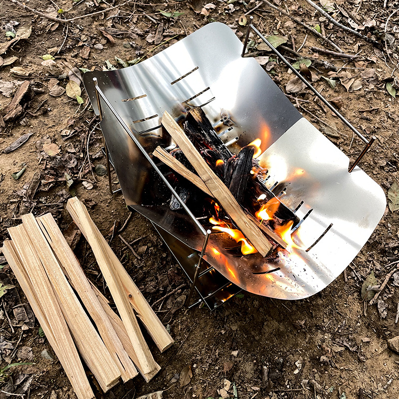 Wood Burning Camping Stove Por - Camping Cooking Fire Pit บทวิจารณ์และราคา