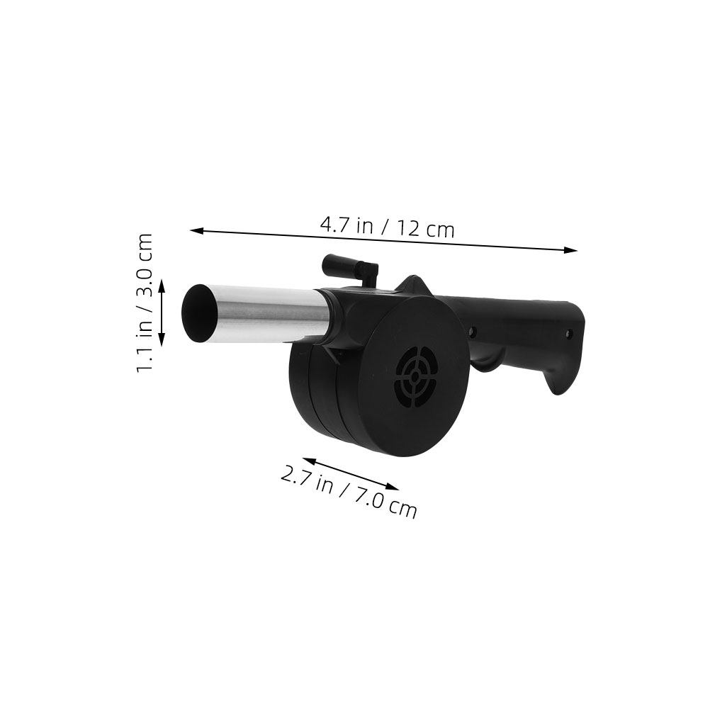 Manual Blower Black Hand Crank - Camping Cooking Fire Pit บทวิจารณ์และราคา